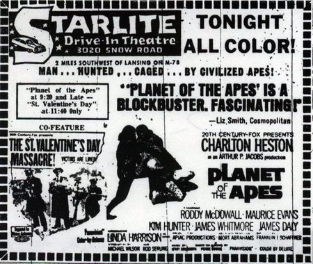 Starlite Drive-In Theatre - NEWS AD